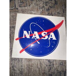(Free with $10 purchase) NASA “Meatball” Logo Sticker